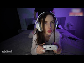 gamer sucks dick and rides on horseback porn, porno, video, sex, homemade, russian